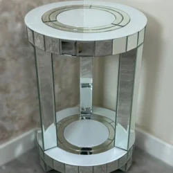 Bianco Round Side Table