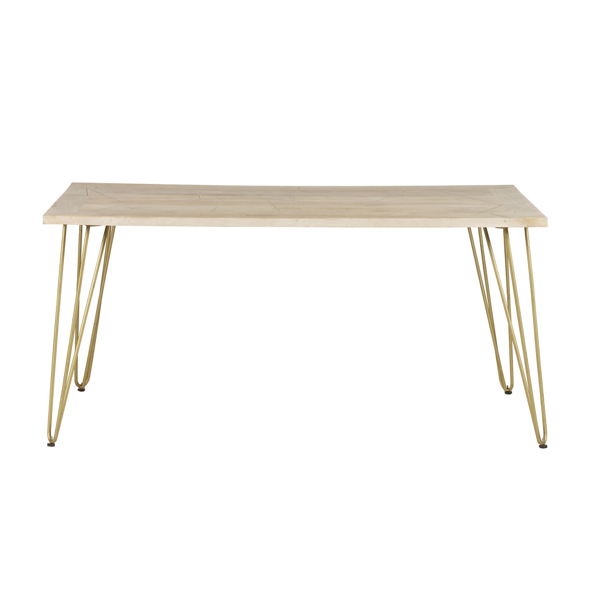 Light Gold Dining Table - Image 3