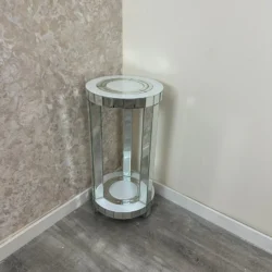 Bianco Small Round Side Table