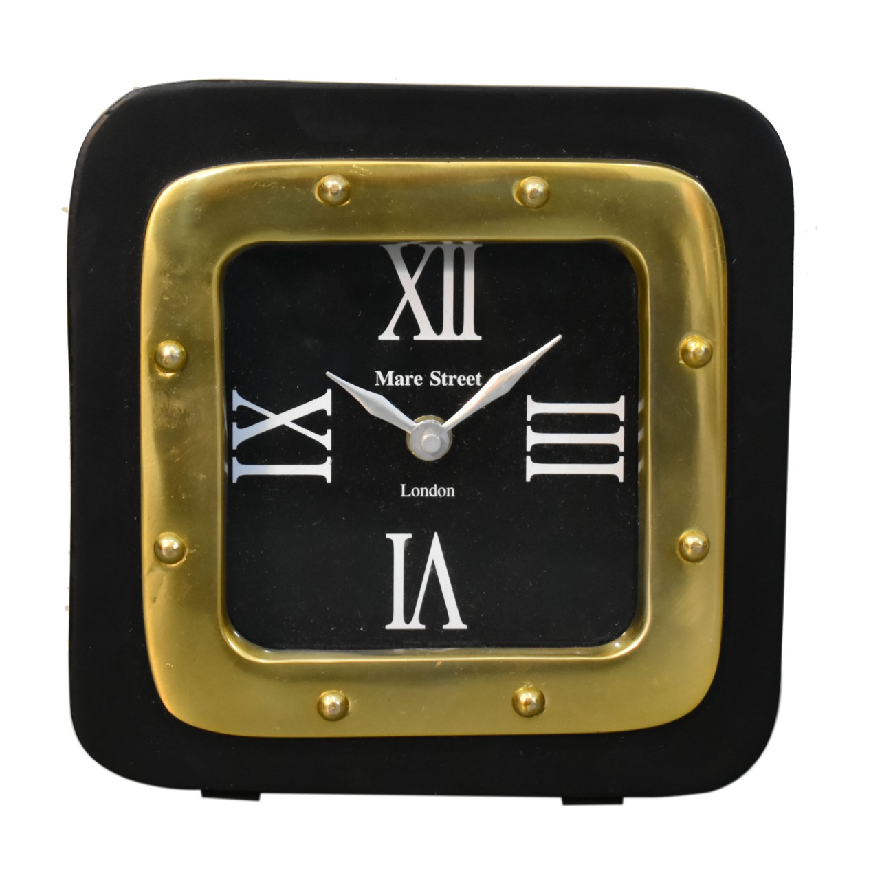 Black and Gold Small Table Clock - Image 8
