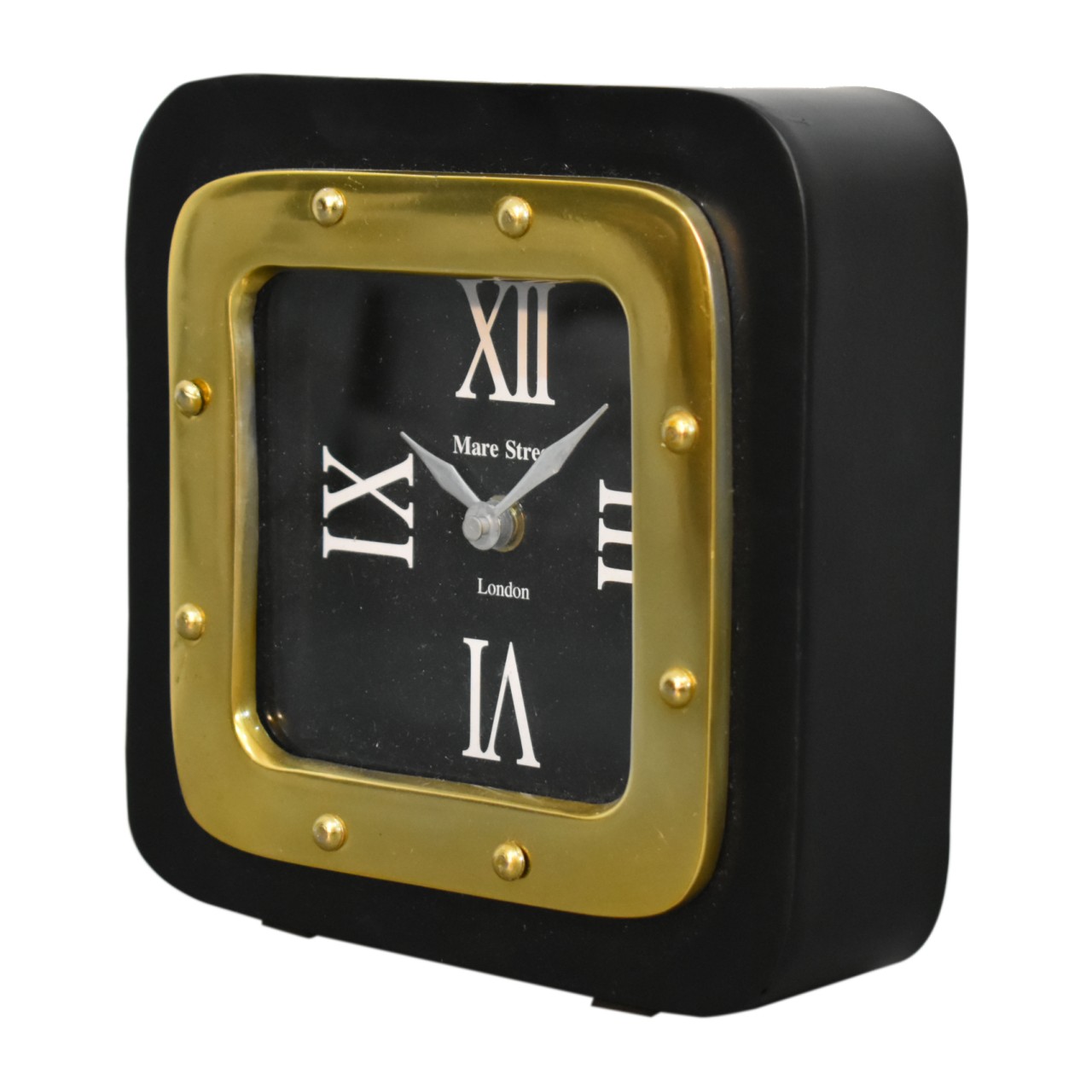 Black and Gold Small Table Clock - Image 6