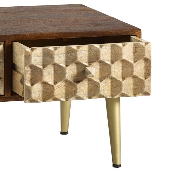 Edison Coffee Table with 2 Drawers - Image 6