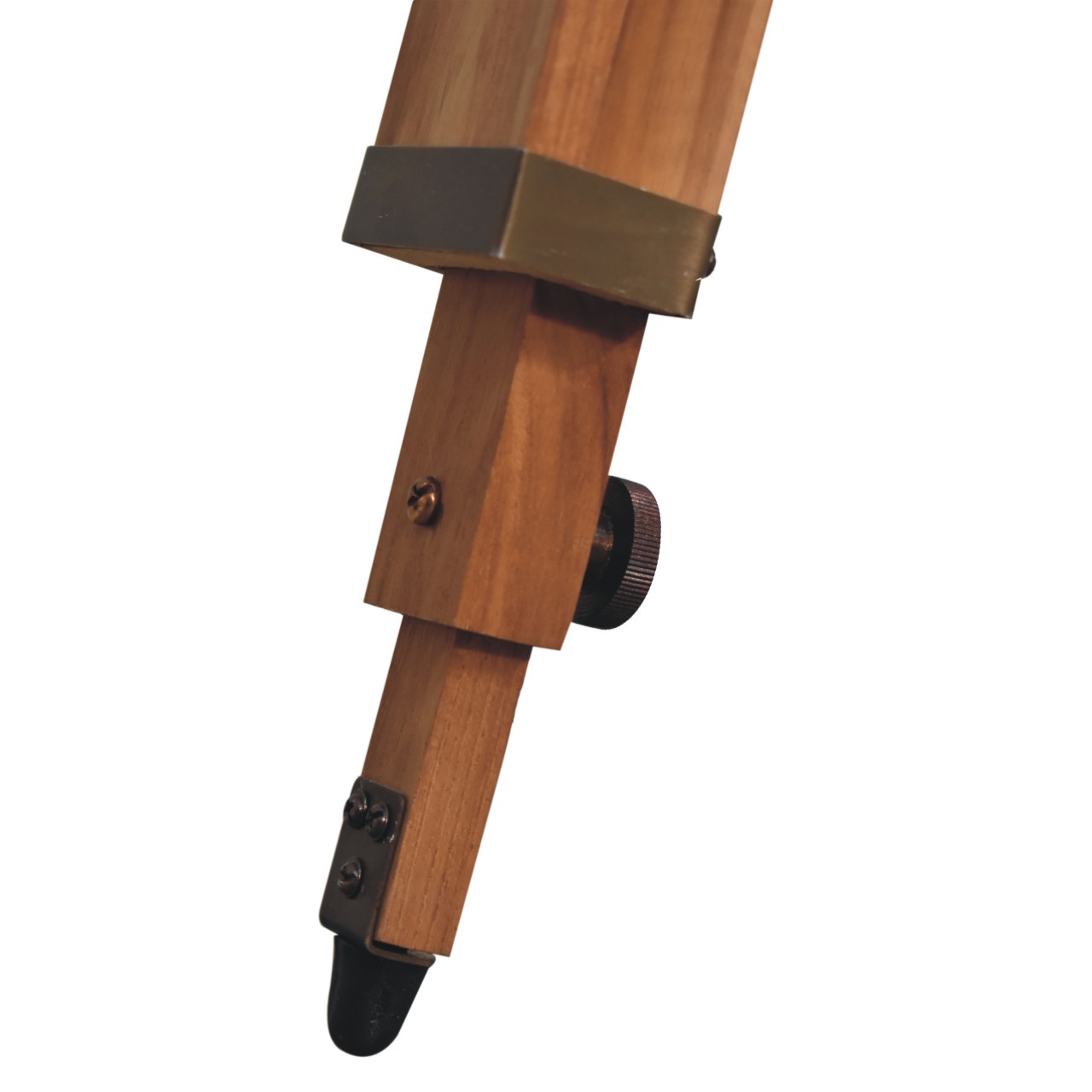 Caged Brass Spotlight Floor Lamp - Image 7