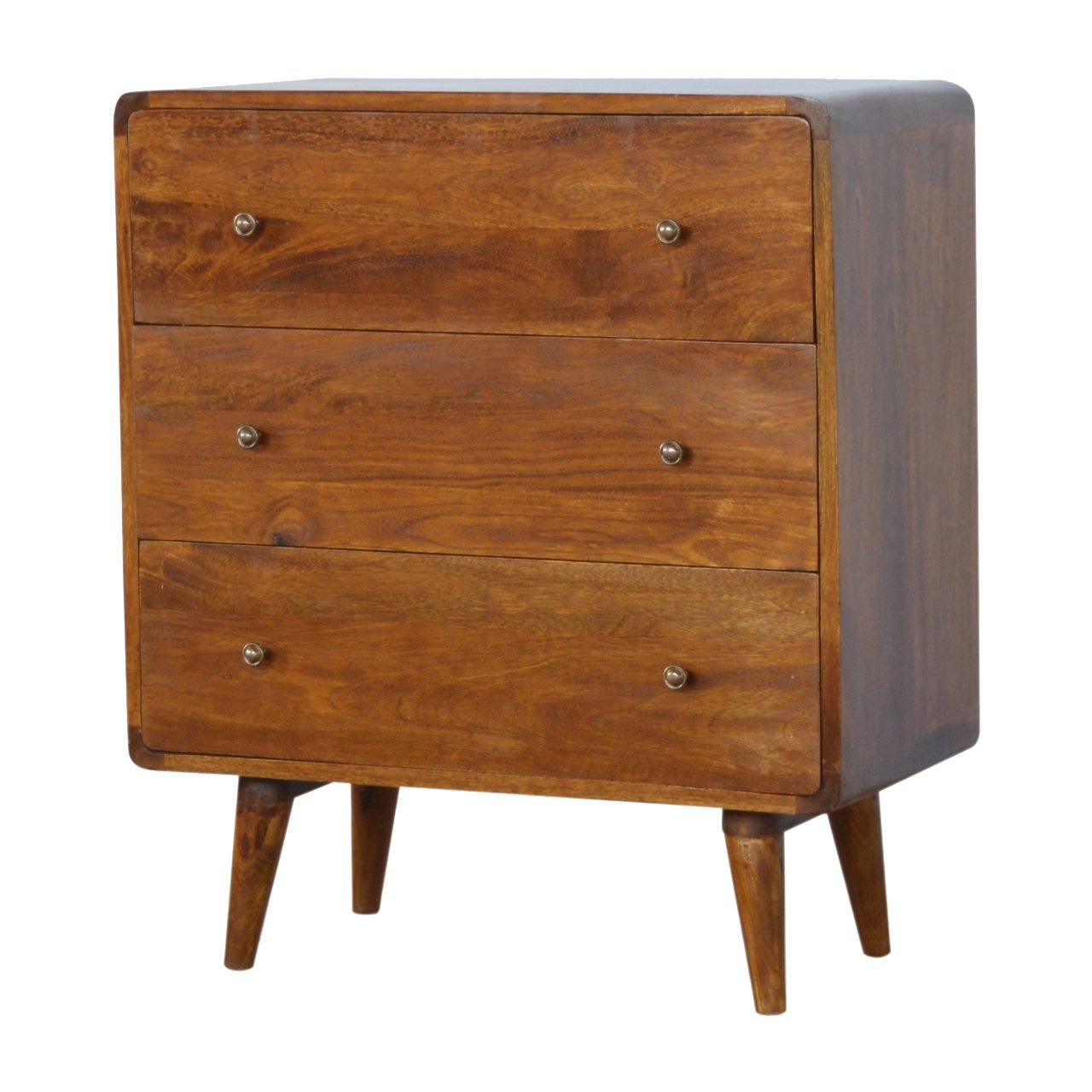 Curved Chestnut Chest - Image 9