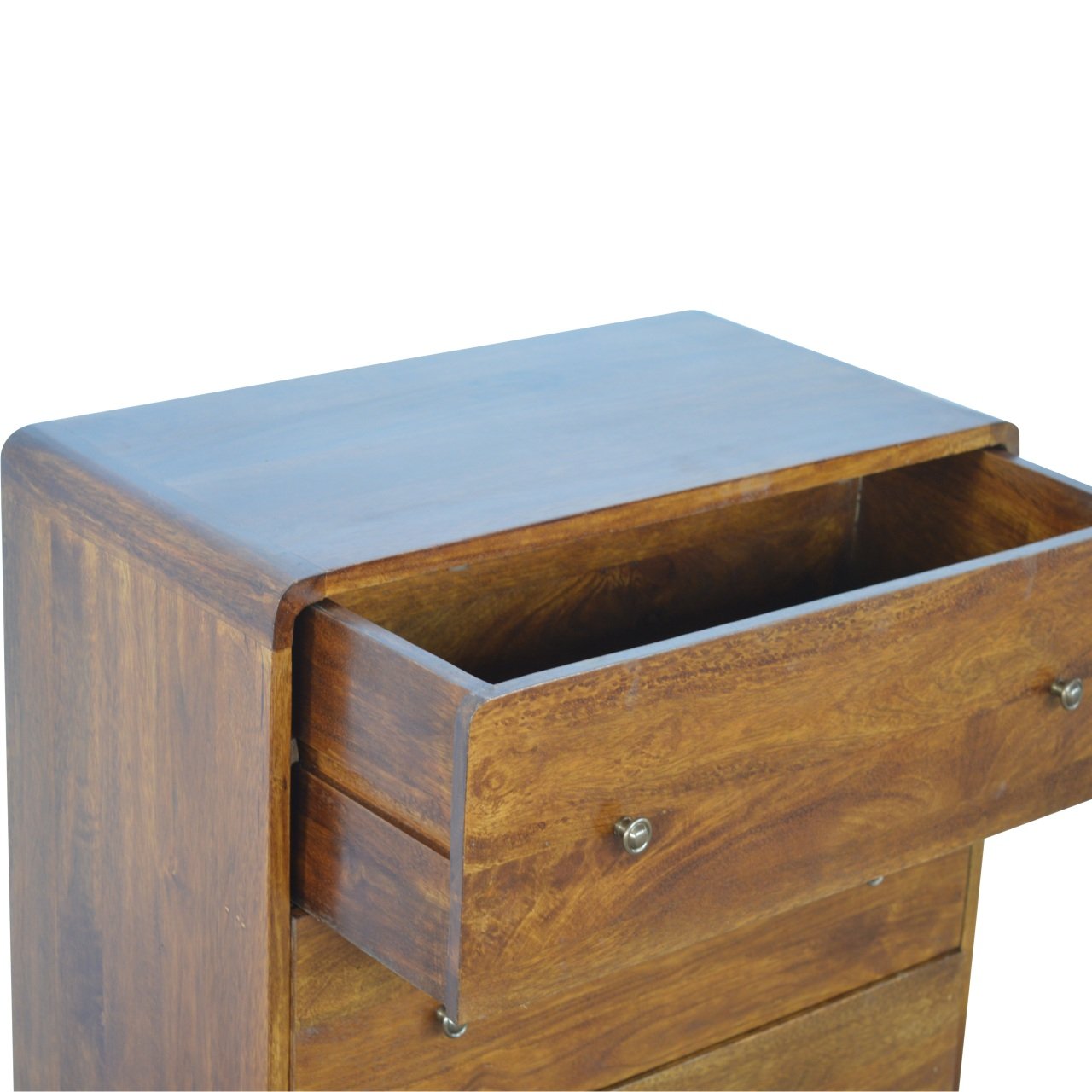 Curved Chestnut Chest - Image 7