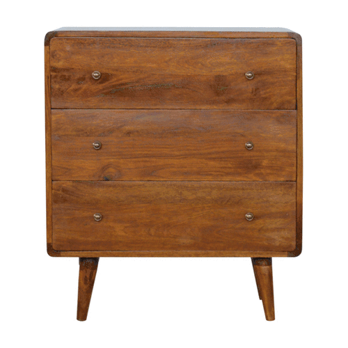 Curved Chestnut Chest - Image 2