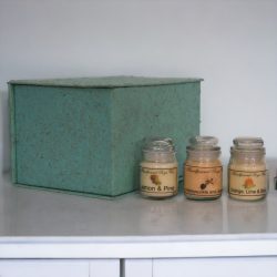 Hourglass Candle Set of 3 (Fruit