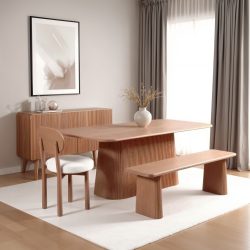 Indus Solid Wood Dining Bench