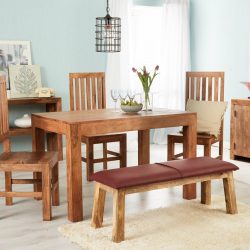 Toko Light Mango Small Dining Table 4ft (120cm)