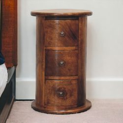 Mini Chestnut Drum Chest