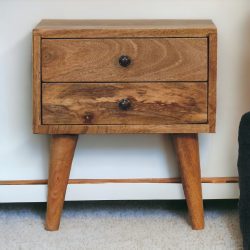 Mini Oak-ish Modern Bedside