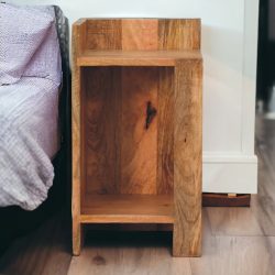 Oak-ish Box Bedside