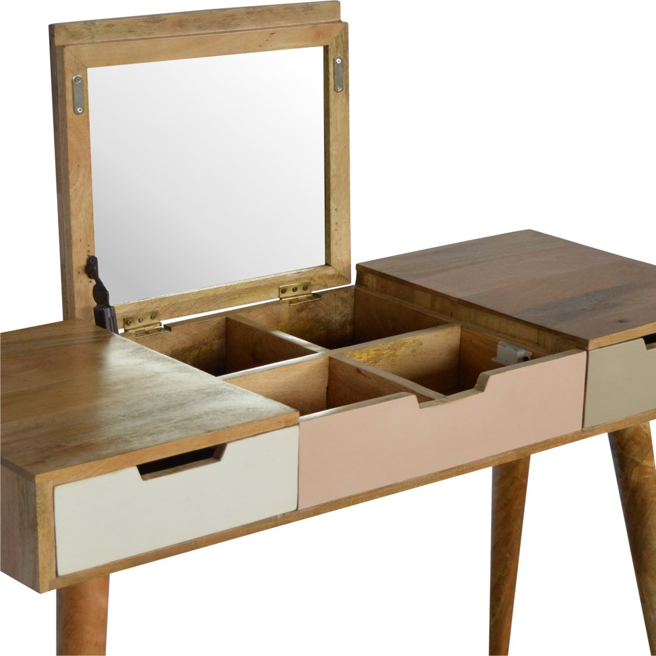 Pink Gradient Dressing Table - Image 8