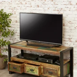 Reclaimed Wood Home Entertainment Unit