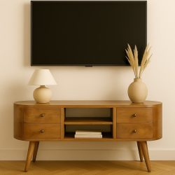 Rounded Entertainment Unit