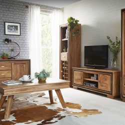 Jodhpur Sheesham Slim Bookcase