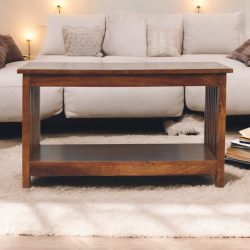 Slatted Chestnut Coffee Table