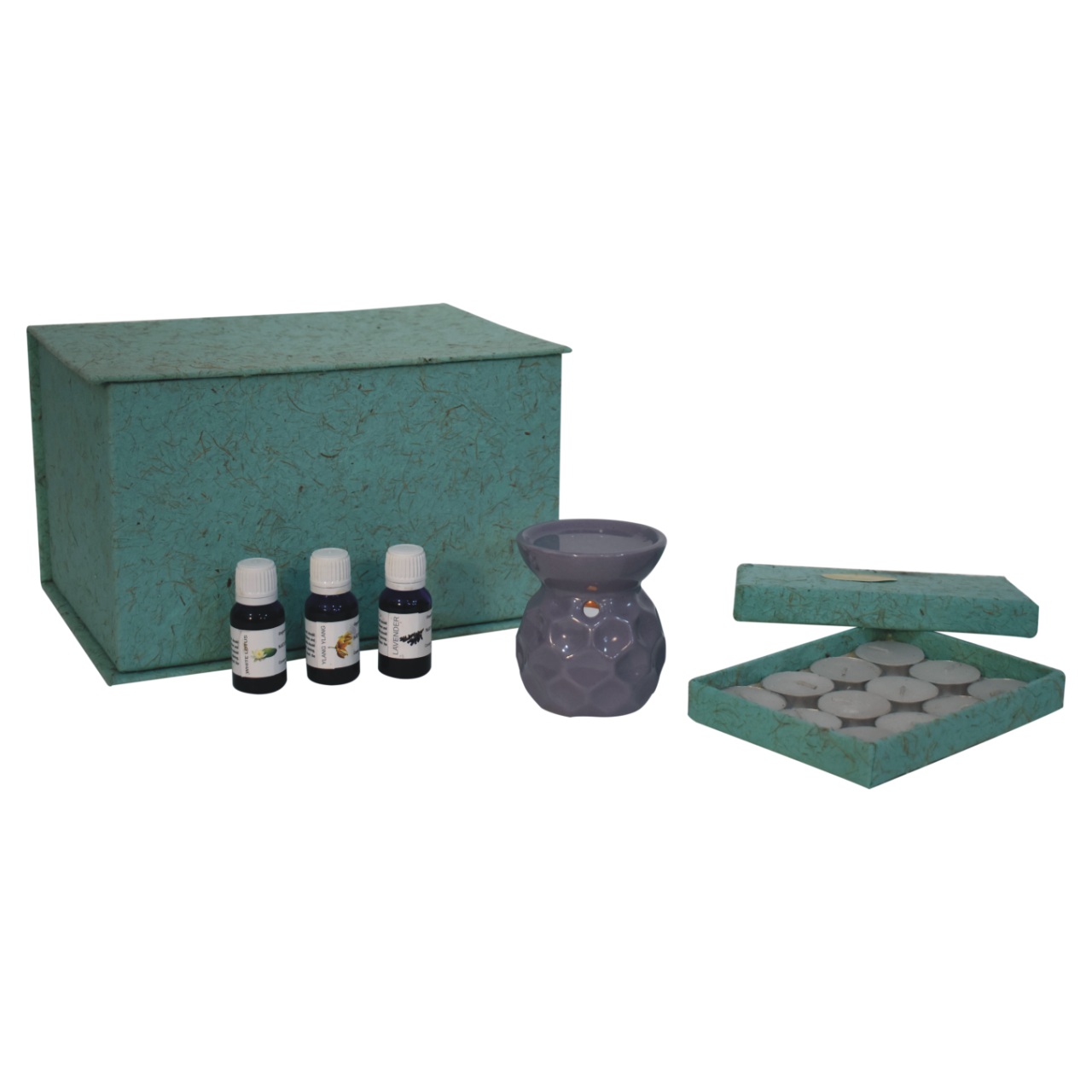 Taya Lilac Oil Burner Set - Image 3