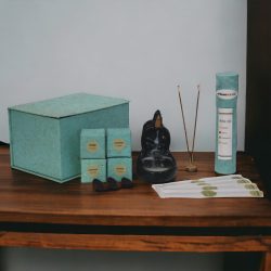 Temple Burner Fountain Set (Floral)