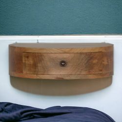 Wall Mounted Rounded Bedside