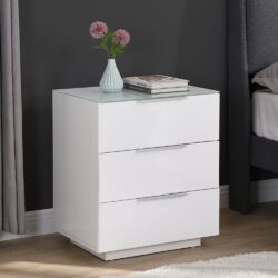 High Gloss Bedside Cabinets