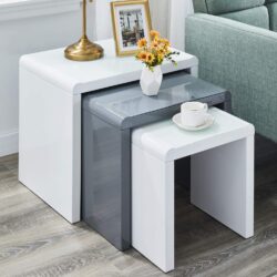 High Gloss Nest of Tables