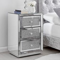 Mirrored Bedside Cabinets