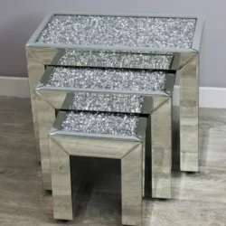 Mirrored Nest of Tables