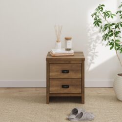 Oak Bedside Cabinets