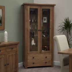 Oak Display Cabinets